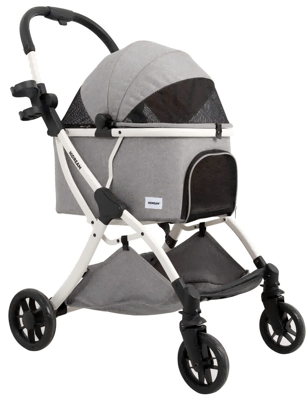 One-Click Fold Lightweight Pet Stroller