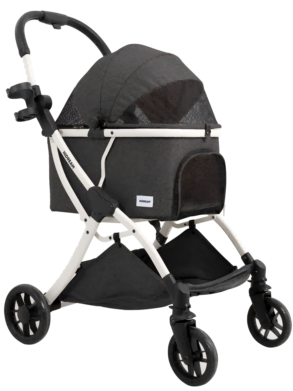 One-Click Fold Lightweight Pet Stroller