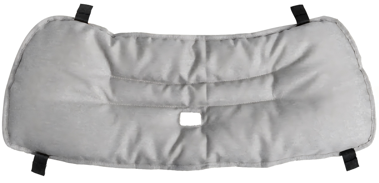Pet stroller edge cushion