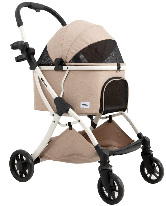 One-Click Fold Lightweight Pet Stroller